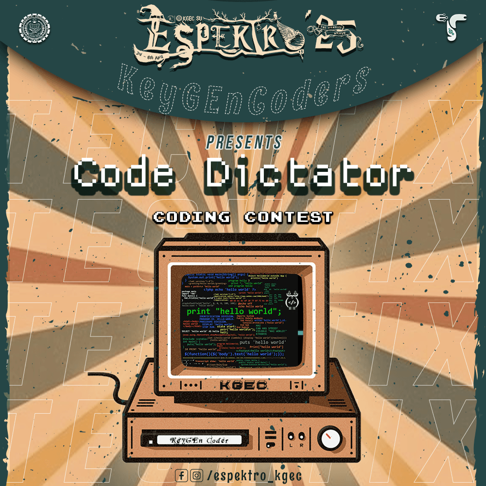 Code Dictator